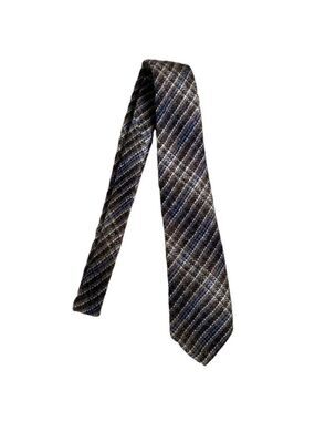 Vintage Craigmill Tie Shetland 100% Wool Made in Scotland 53”X3”